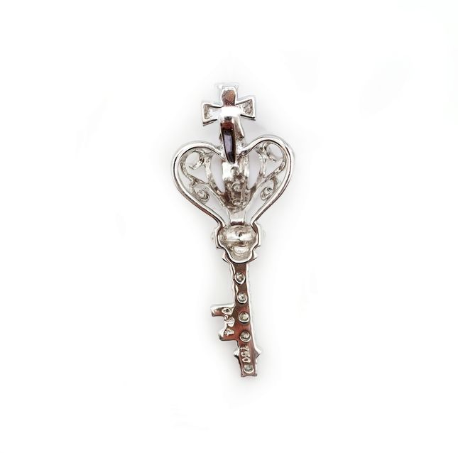 White Gold Everyday Diamond Pendant 0.14ct