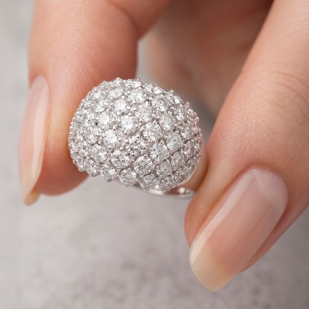 GEMGEM pre-authenticated fine jewelry with verified gold and diamond material details