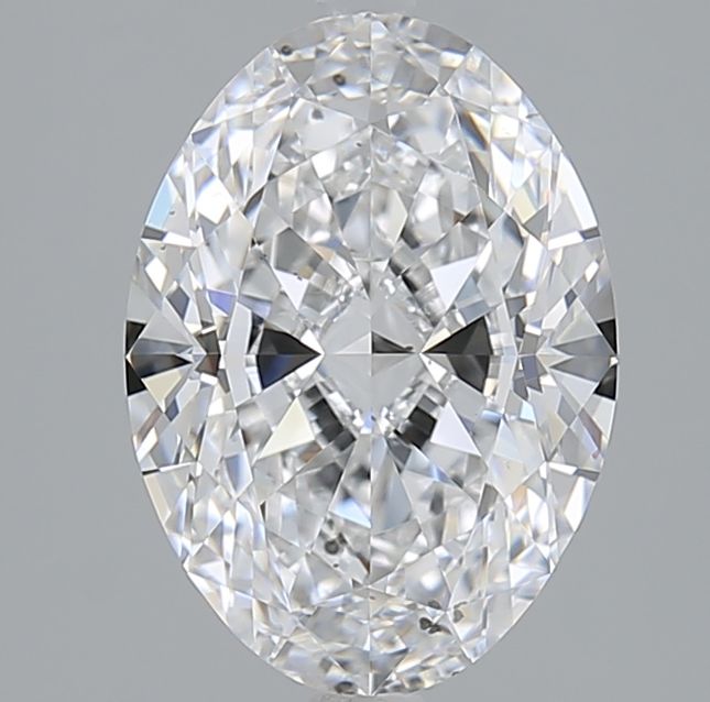 Natural Oval 3.01 D SI1 Brilliant Diamond (GIA Certified)
