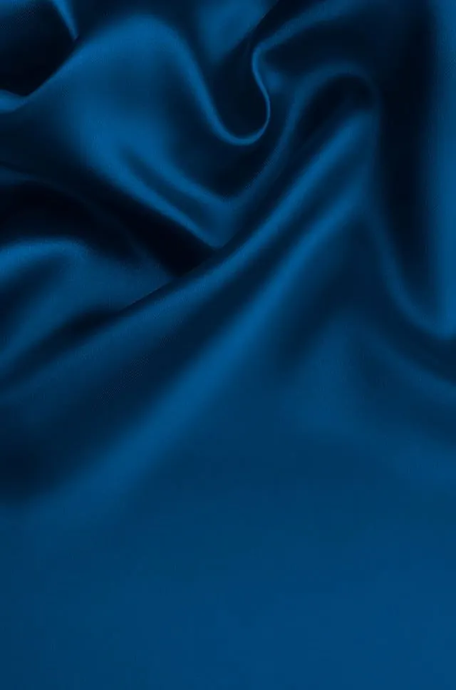 Deep blue silk texture