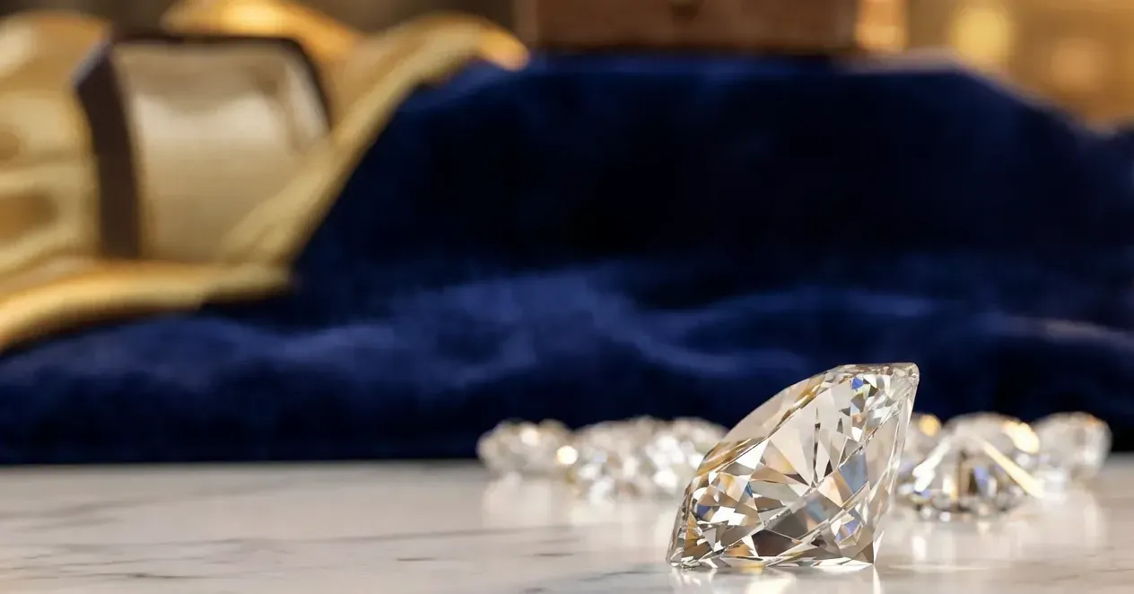 Diamond background