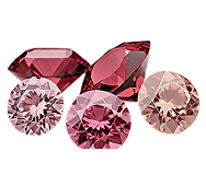 Pink and Orange Diamonds