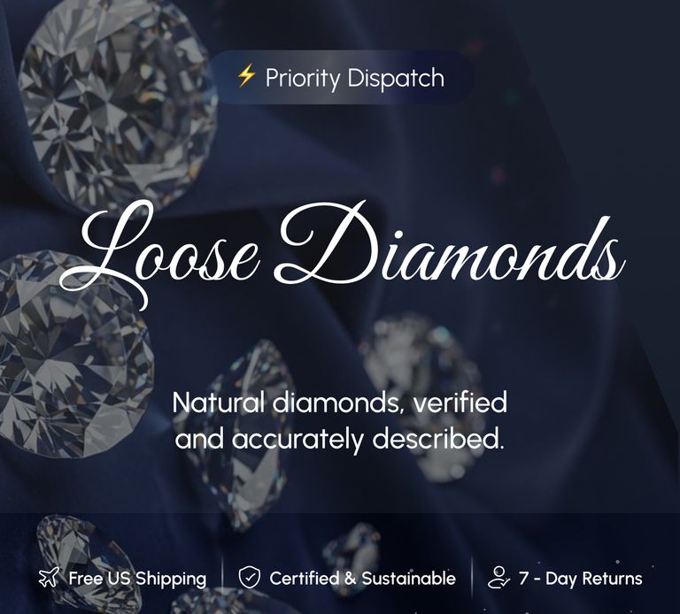 Loose diamonds — New Year campaign