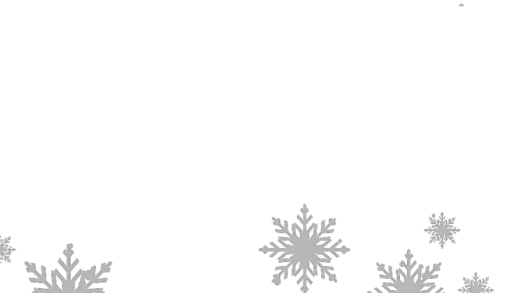 Snowflakes decoration left