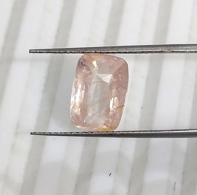 3.65ct IGI Certified Untreated Padparadscha Sapphire