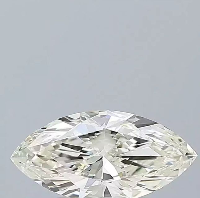 White Marquise Diamond Very Good Cut