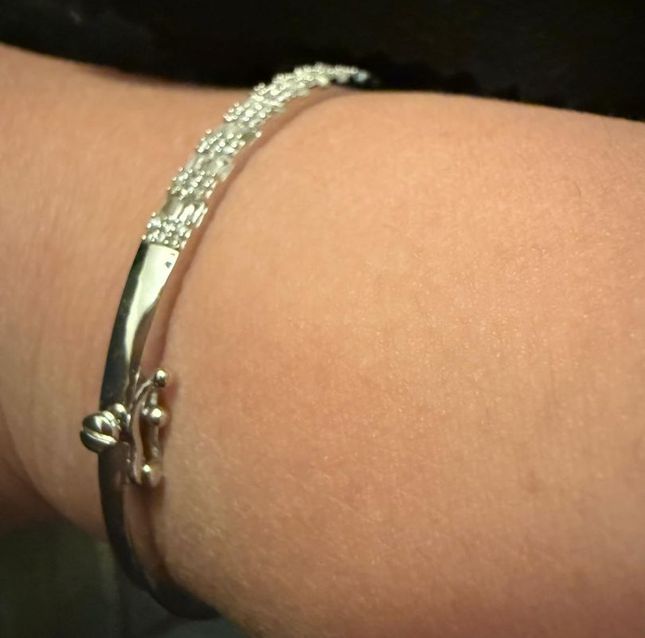 White Gold Baguette Diamond Bracelet