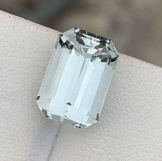 Aquamarine Emerald Cut Loose Stone
