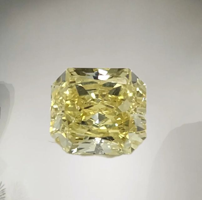 1.02 carat gia certified radiant shaped diamond