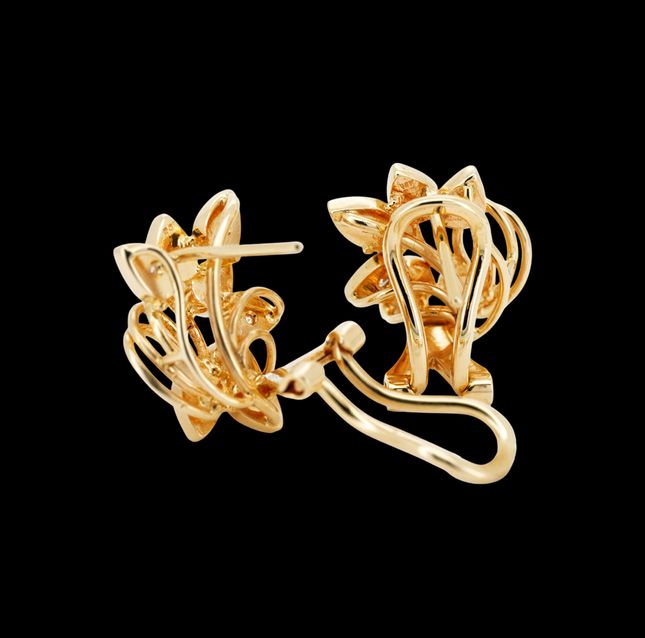 14K Yellow gold Diamond Fine Jewelry LE2737